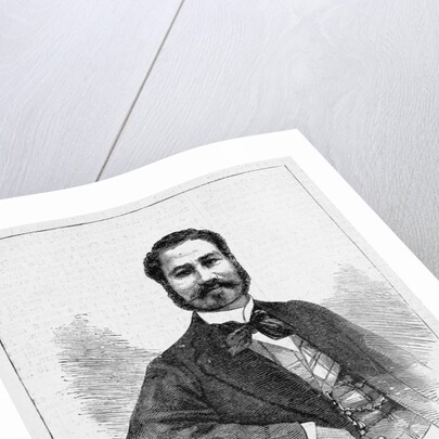 Portrait of Buena Ventura Baez by Anonymous