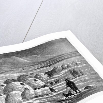 Innuit Igloos, or Snow Village Illustration by Anonymous