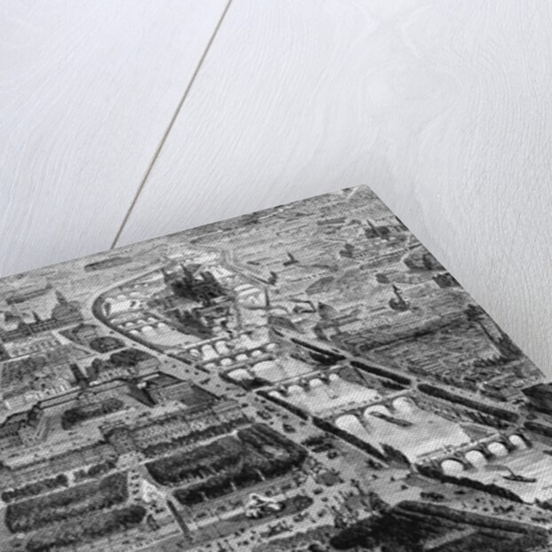 Aerial View of Paris, France by Anonymous