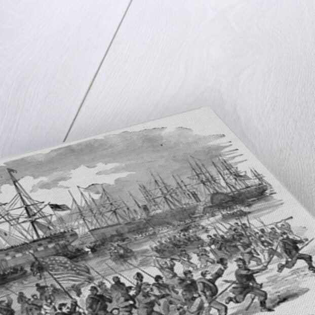 Assault on Fort Walker by Anonymous