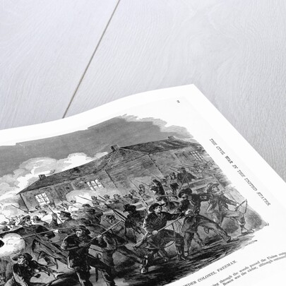 Civil War Firefight by Anonymous