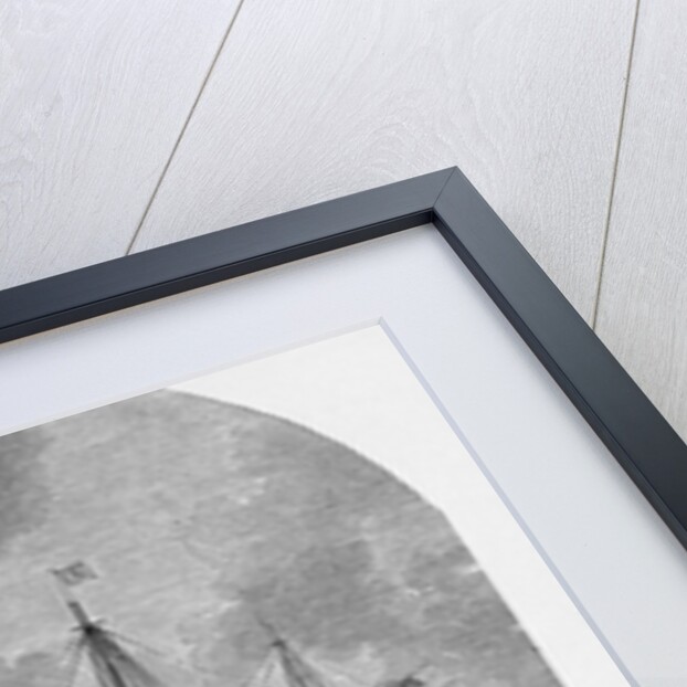 Civil War Naval Battle by Anonymous