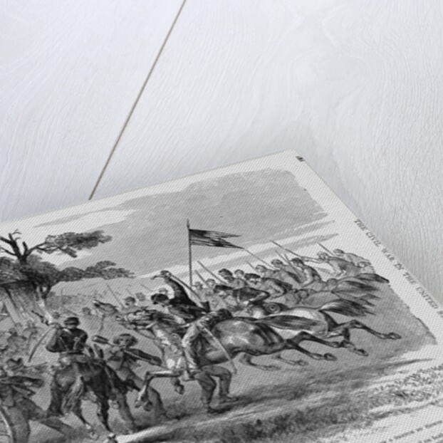 Union Cavalry Charge by Anonymous