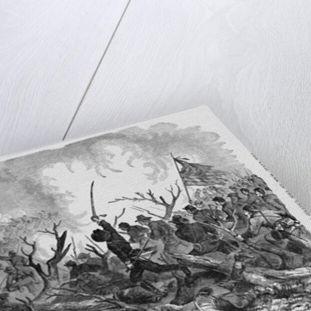 Union Army Crossing River by Anonymous