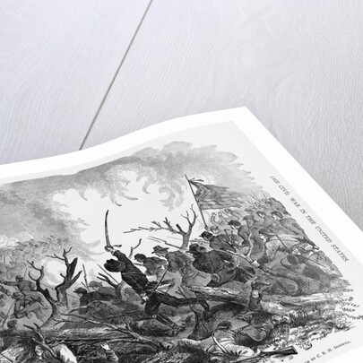 Union Army Crossing River by Anonymous