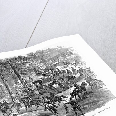Confederate Cavalry Raid by Anonymous