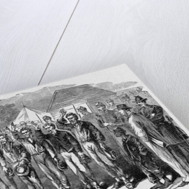 Prisoners Taking Oath of Allegiance by Anonymous