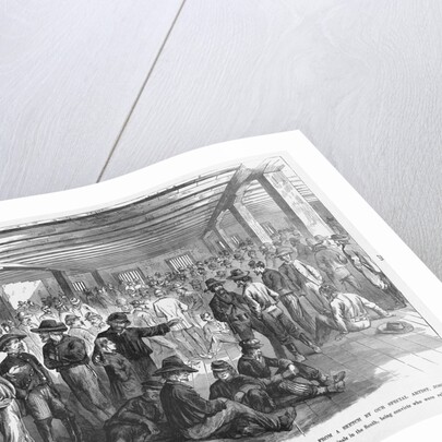 Interior of Libby Prison by Anonymous