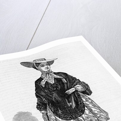The New Female Costume Illustration by Anonymous