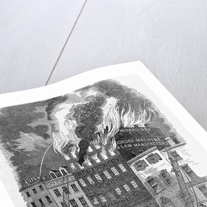 Fire in New York by Anonymous