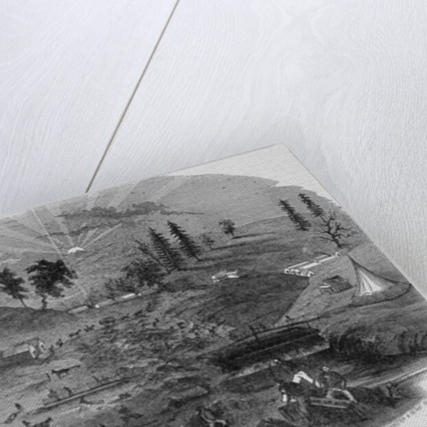 South Mines, Jamestown, California Illustration by Anonymous