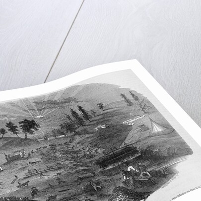 South Mines, Jamestown, California Illustration by Anonymous