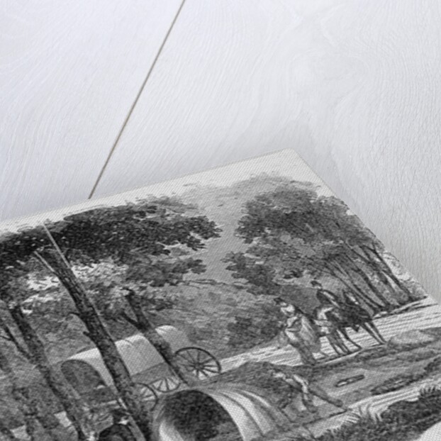 A Small Gypsy Camp by Anonymous