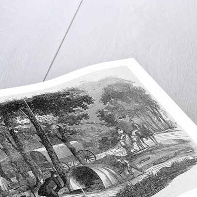 A Small Gypsy Camp by Anonymous