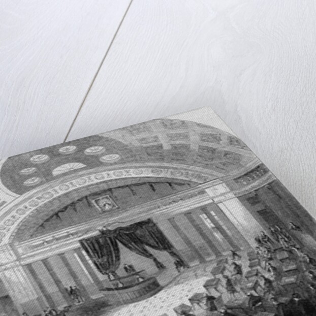 Interior of Senate Chamber by Anonymous