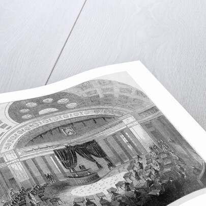 Interior of Senate Chamber by Anonymous
