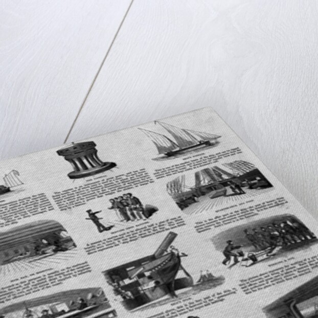 Views of a British Man-of-War by Anonymous