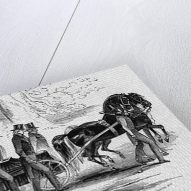 Daniel Webster Funeral Procession by Anonymous