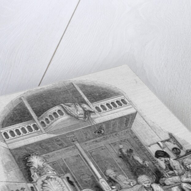 Interior of a Turkish Coffee House by Anonymous