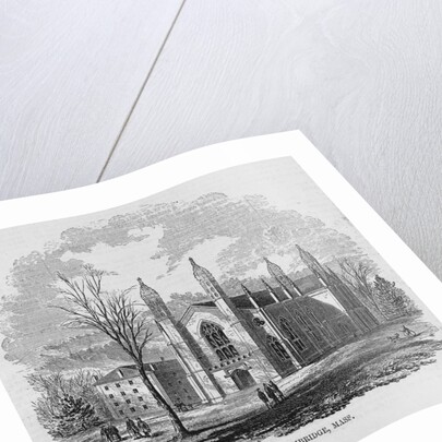 Gore Hall, Cambridge, Mass by Anonymous