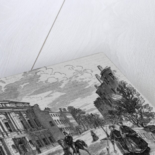 Exterior View of the Boston Athenaeum by Anonymous