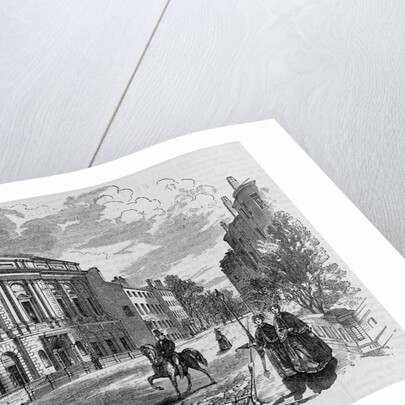 Exterior View of the Boston Athenaeum by Anonymous