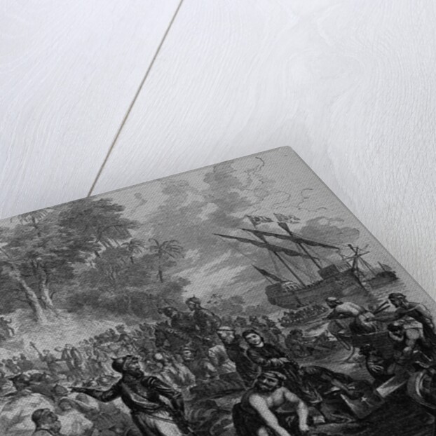 Landing of De Soto in Florida by Anonymous