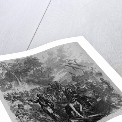 Landing of De Soto in Florida by Anonymous