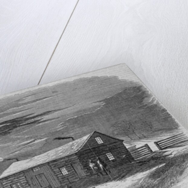 The Governor's Mansion, Lecompton, Kansas Territory by Anonymous