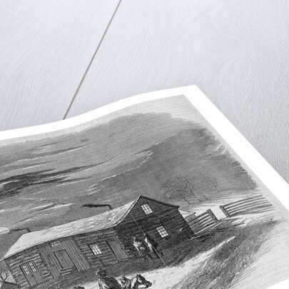 The Governor's Mansion, Lecompton, Kansas Territory by Anonymous