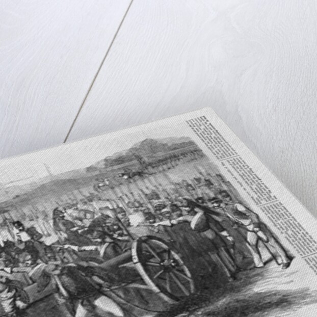 Preparing to Blow the Sepoys from the Cannon's Mouth Magazine Illustration Published in Harper's Weekly by Anonymous