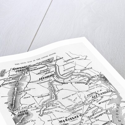 Map of Virginia by Anonymous