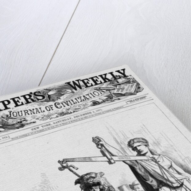 The Tammany Tiger Strung Up by Charles Stanley Reinhart