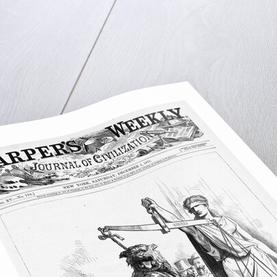 The Tammany Tiger Strung Up by Charles Stanley Reinhart