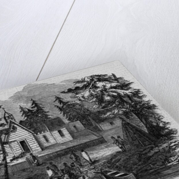 Church of St. Columbia, Minnesota Territory by Anonymous
