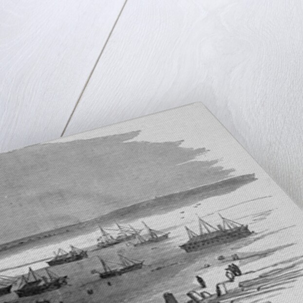 Kinburn Fort and the Spit of Otchakoff, at the Mouth of the Dneiper by Anonymous