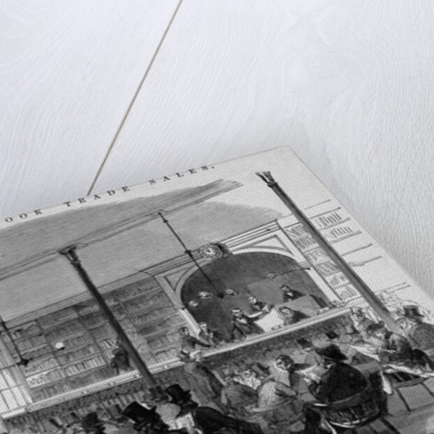 Interior of Bangs Brother and Co. Sales-room, Park Place, New York by Anonymous
