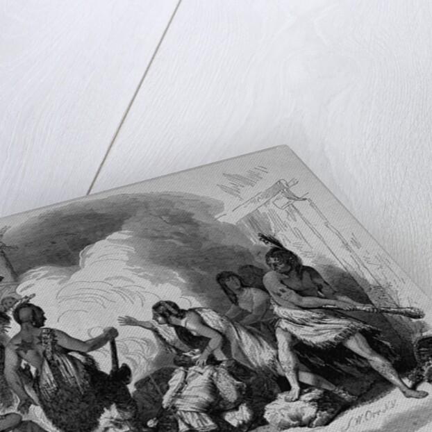 Pocahontas Saving the Life of Captain Smith by Anonymous
