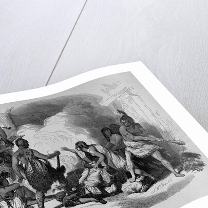 Pocahontas Saving the Life of Captain Smith by Anonymous
