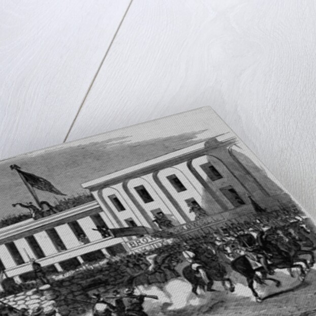 Sounding the Alarm Bell Over Fort Vigilance, San Francisco, Cal by Anonymous