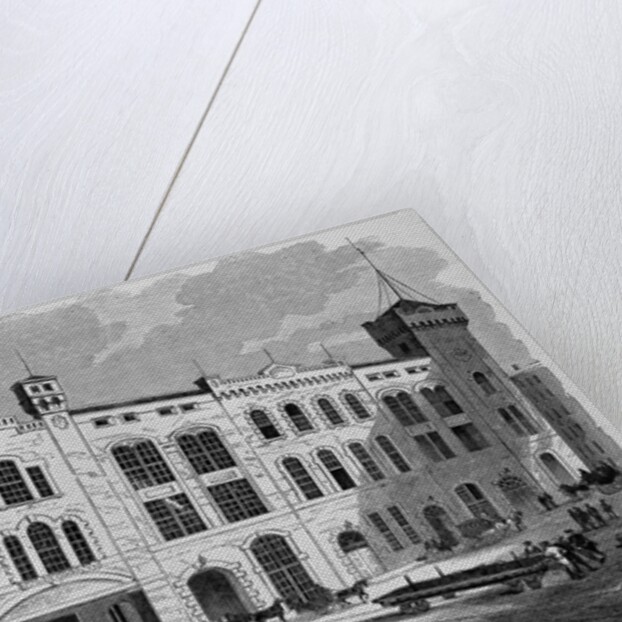 North Front of the Great Central Railway Station, Just Completed at Chicago, Ill by Anonymous