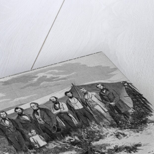 Free State Prisoners, Taken at Their Camp, Near Lecompton, Kansas Territory by Anonymous