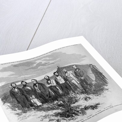 Free State Prisoners, Taken at Their Camp, Near Lecompton, Kansas Territory by Anonymous