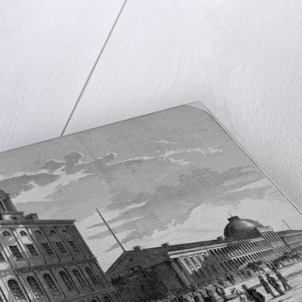 Boston Fair. Fanueil Hall and Market by Anonymous