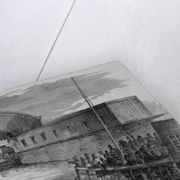 New Ferry-House, Jersey City, Opposite New York City by Anonymous