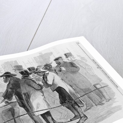 Naturalization of Foreigners, Scene in Tammany Hall, Drawn from Life by Anonymous