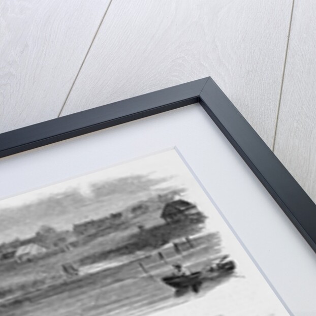 Trent River Settlement, Opposite Newbern, North Carolina. School-House and Chapel at Trent River Se by Anonymous