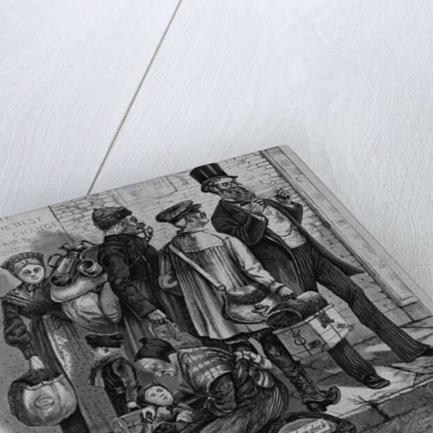 In a Strange Land-asking the Way by Anonymous