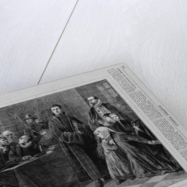 A Noble Family Before the Duke of Alva's Blood-Council by Anonymous