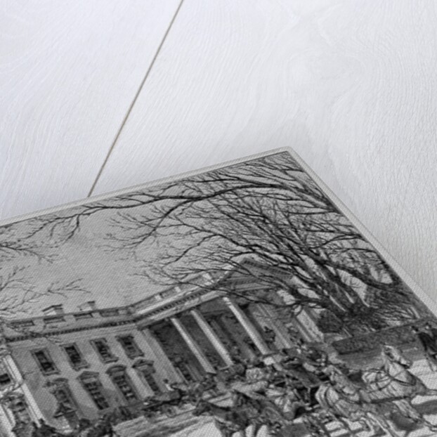 The White House, Wshington, D. C. Photographed by L. E. Walker